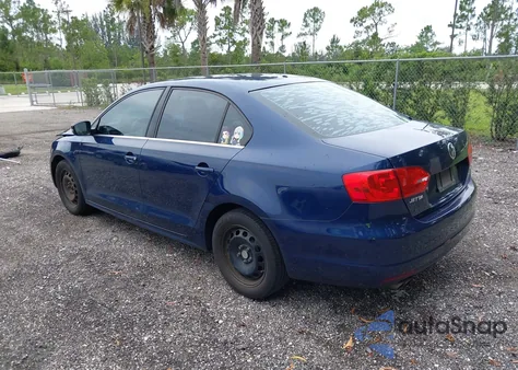 2013 Volkswagen Jetta 2.5L Se из США, поврежденный, VIN 3VWDX7AJ6DM221101